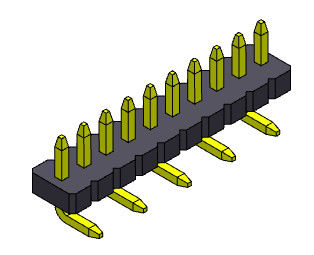 Тип 1 *2PIN одиночных соединителей прямой SMT заголовков Pin строки к 1*40PIN