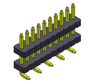 Соединитель 1*2PIN заголовка Pin SMT женский к 1*40PIN SQ0.40mm