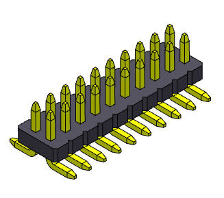 Соединитель 2*3PIN заголовка Pin двойной строки женский к 2*50PIN SQ0.40mm