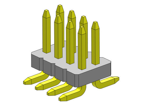 Соединитель 2*3PIN заголовка Pin двойной строки женский к 2*50PIN SQ0.40mm