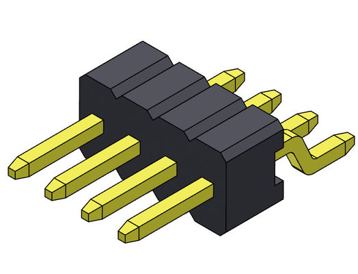 соединителя заголовка Pin 1.27mm контактный разъем R/A 1*3PIN женского всеобщий к 1*33PIN