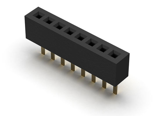 Тип 1 *2PIN женской строки соединителя 1.00mm заголовка одиночной прямой к 1*40PIN H=2.10mm