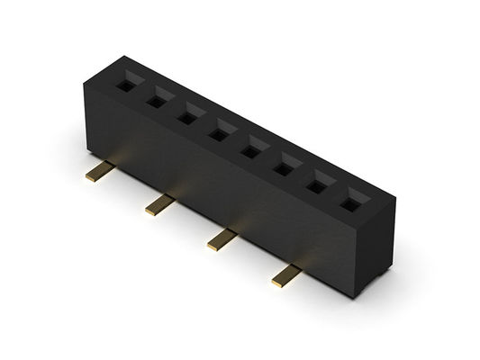 Женский тип 1 *2PIN строки SMT соединителя 1.00mm заголовка одиночный к 1*40PIN H=2.10mm