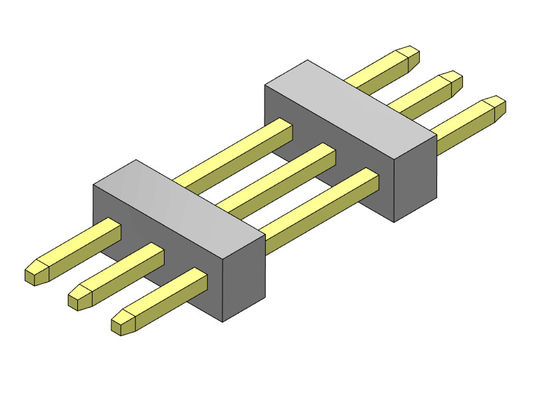 Стога строки соединителя 1.00mm заголовка Pin тип 1 *3PIN одиночного прямой к 1*40PIN SQ0.30mm