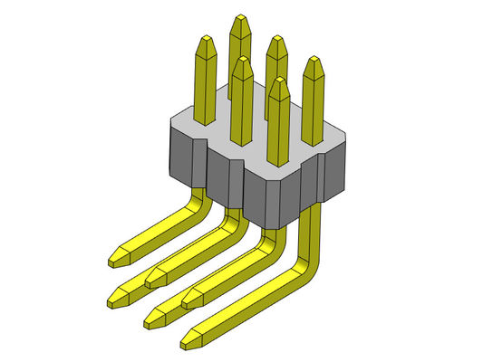 гнездового разъема заголовка Pin строки 1.00mm тип 2 *2PIN двойного R/A к 2*40PIN