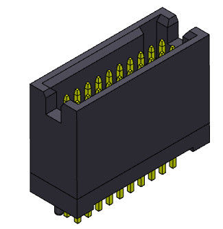 Тип 300V AC/DC погружения двойной строки заголовка коробки 1.0AMP 1.27mm прямой