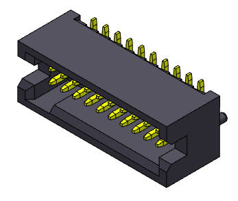 тип соединителя 1.27mm SMT заголовка коробки 300V AC/DC с колышками