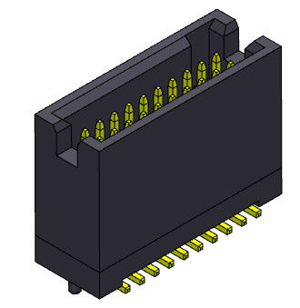 Удваивает строка 1,27 коробки Mm типа заголовка SMT с колышками 300V AC/DC