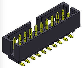 соединитель 2AMP 2*5-2*25Pin заголовка соединителя SMT заголовка коробки 2.00mm