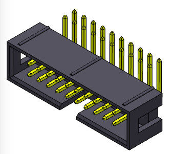 Удваивает строка тип 2 *3-2*32Pin Nylot6T 3AMP заголовка коробки 2,54 Mm прямоугольное