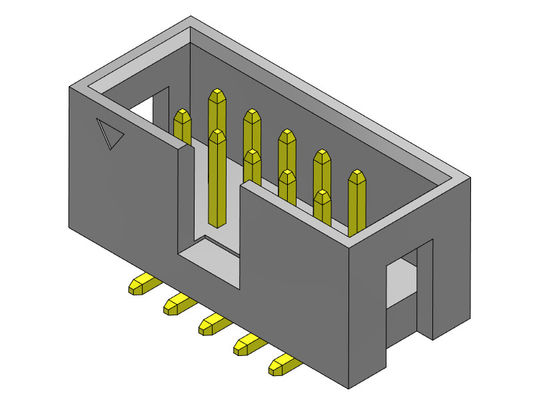 тип соединителя 2*3-2*32Pin Nylot6T 3AMP SMT заголовка коробки 2.54mm с колышками