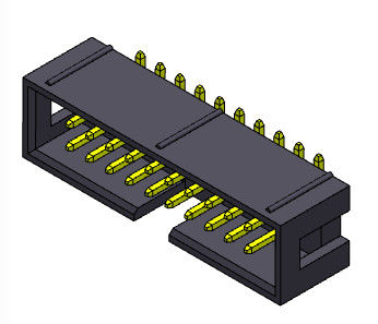 тип соединителя 2*3-2*32Pin Nylot6T 3AMP SMT заголовка коробки 2.54mm с колышками