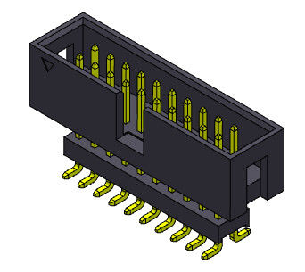 строка заголовка 2.54mm коробки 2*3-2*32Pin двойная повысила тип погружения SMT