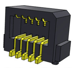 Бортовая доска входа SMT для восхождения на борт тангажа 0.80mm 10-60Pin UL94V0 PA69T соединителя