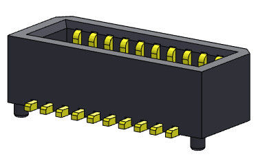 доска 08-50Pin SMT для восхождения на борт тангажа 0.80mm UL94V0 PA69T соединителя