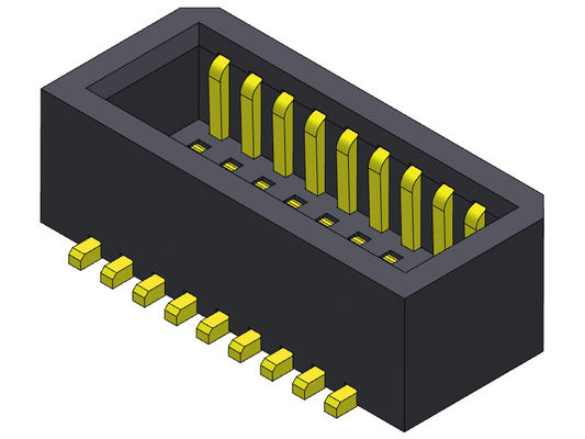 доска 08-50Pin SMT для восхождения на борт тангажа 0.80mm UL94V0 PA69T соединителя