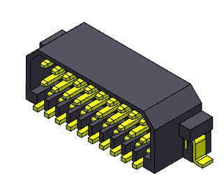 Доска тангажа 1.00mm для восхождения на борт соединителя 10-30Pin LCP соединителя SMT BTB