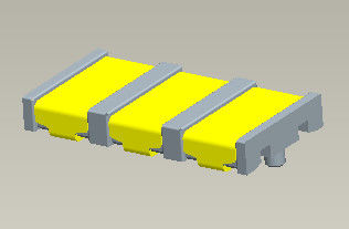 Тип соединителей SMT полюса батареи 5.0AMP 4.25mm - PIN 2 до 6