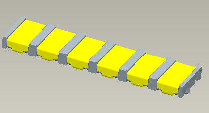 Тип соединителей SMT полюса батареи 5.0AMP 4.25mm - PIN 2 до 6