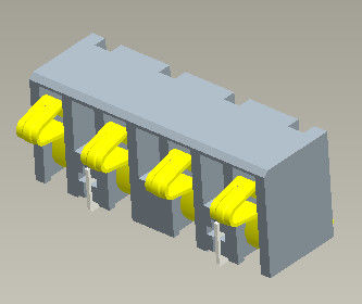 5.0AMP сооружают аттестованную ДОСТИГАЕМОСТЬ кабельных соединителей 2-4Pin батареи 4.25mm