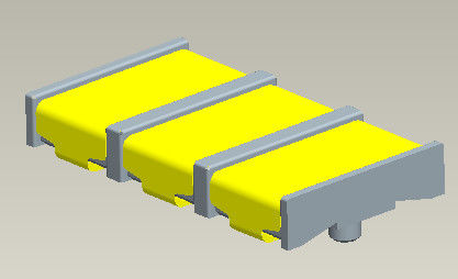 5.0AMP тип соединителей женский SMT столба батареи тангажа 4.00mm с колышками