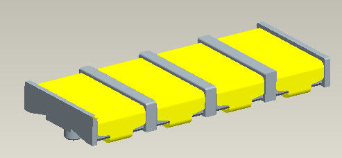 5.0AMP тип соединителей женский SMT столба батареи тангажа 4.00mm с колышками