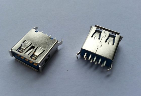 L тип тип Usb 3,0 a 13.7mm погружения 180° гнездового разъема вертикальный
