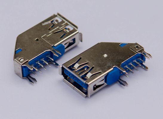 Высокоскоростной тип Usb 3,0 соединителей вход-выхода тип погружения соединителя 90°