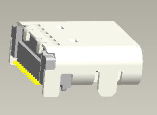24 типа Usb 3,1 женское прямоугольное 90° двойное SMT PIN соединителя c