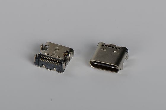 24 типа Usb 3,1 женское прямоугольное 90° двойное SMT PIN соединителя c