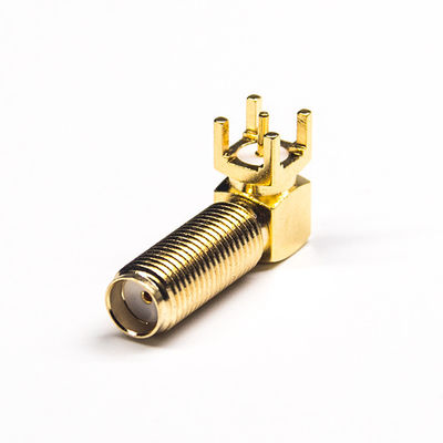 Коаксиловый разъем 20mm PCB коаксилового разъема SMA RF прямоугольное