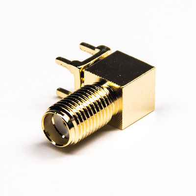 коаксиловый разъем Sma коаксиального гнездового разъема 17mm RF прямоугольный
