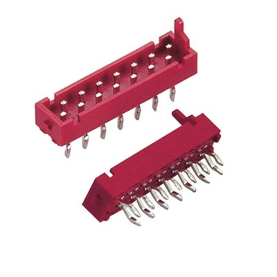 тип погружения спички соединителя штепсельной розетки Pcb соединителя заголовка 1.27mm*1.5mm IDC мужской