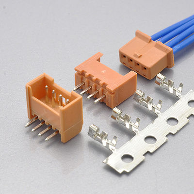 1.25мм Wafer Wire To Board Connector Single Row UL94V0 Найлон-66 2-8Pin DF13